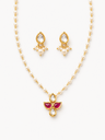 Red eagle necklace set